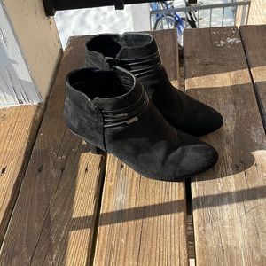 Black Heeled Booties